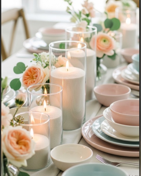 Candle styling inspiration