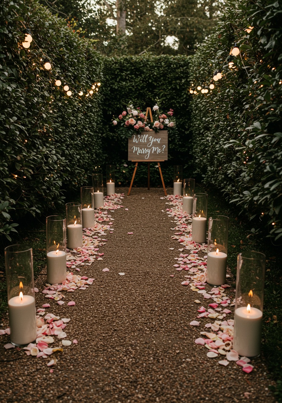 Wedding candle styling setup used for a Perth pricing guide